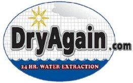 DryAgain Water, Mold and Fire Restoration Services Logo