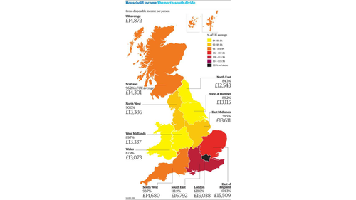 UK North-South divide