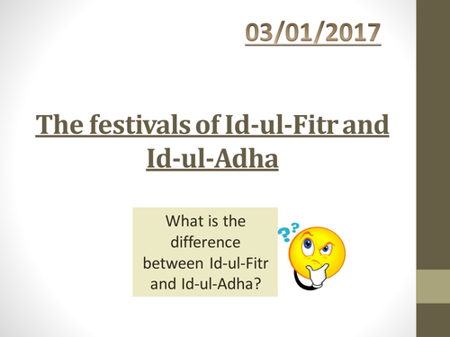 New Spec The festivals of Eid