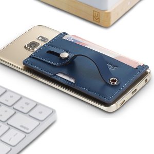 Leather Phone Card Holder