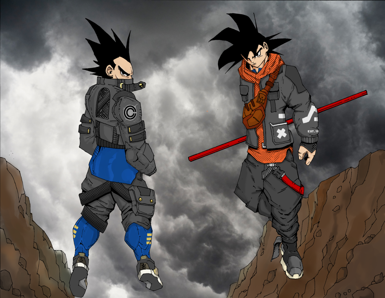 Dragon Ball Z Swag Illust of Db medibangpaint