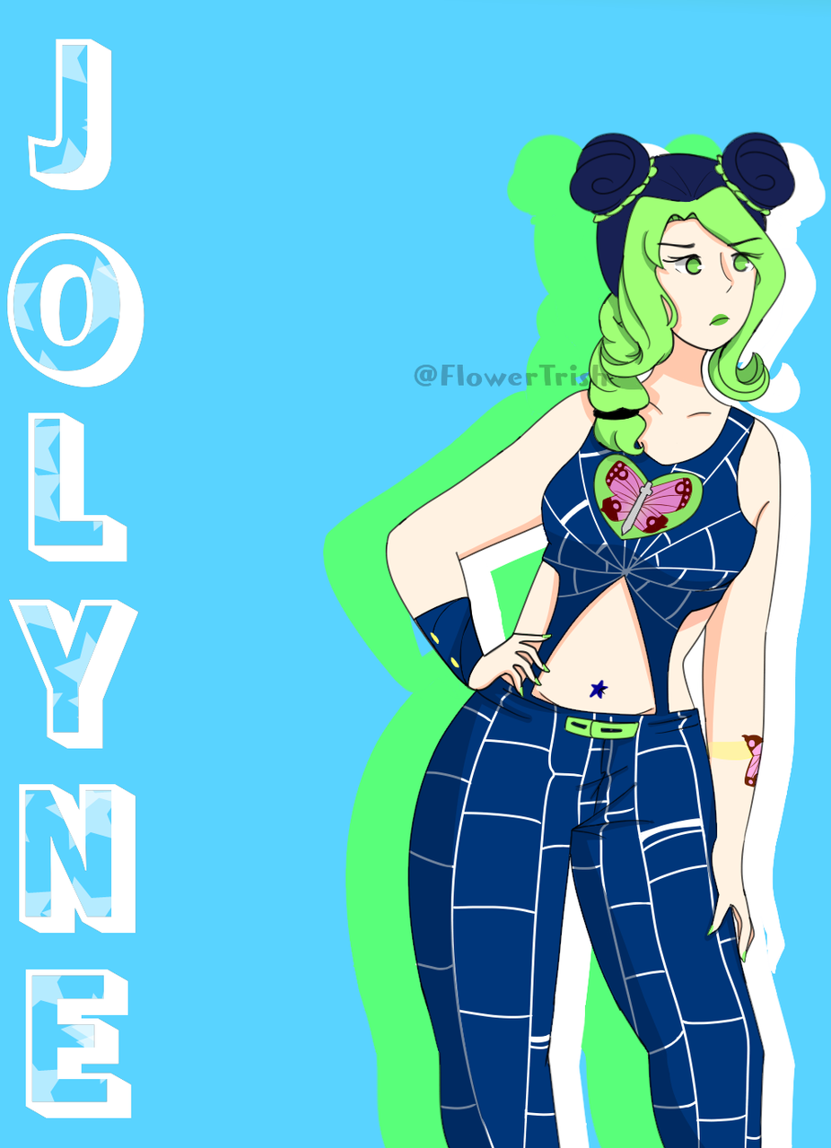 Jolyne uwu FlowerTrish - Illustrations ART street