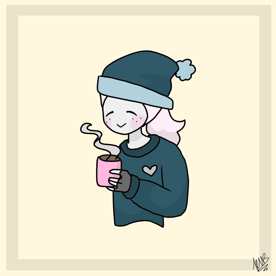 Cocoa Pfp? Illust of Maehem medibangpaint oc winter hotcocoa