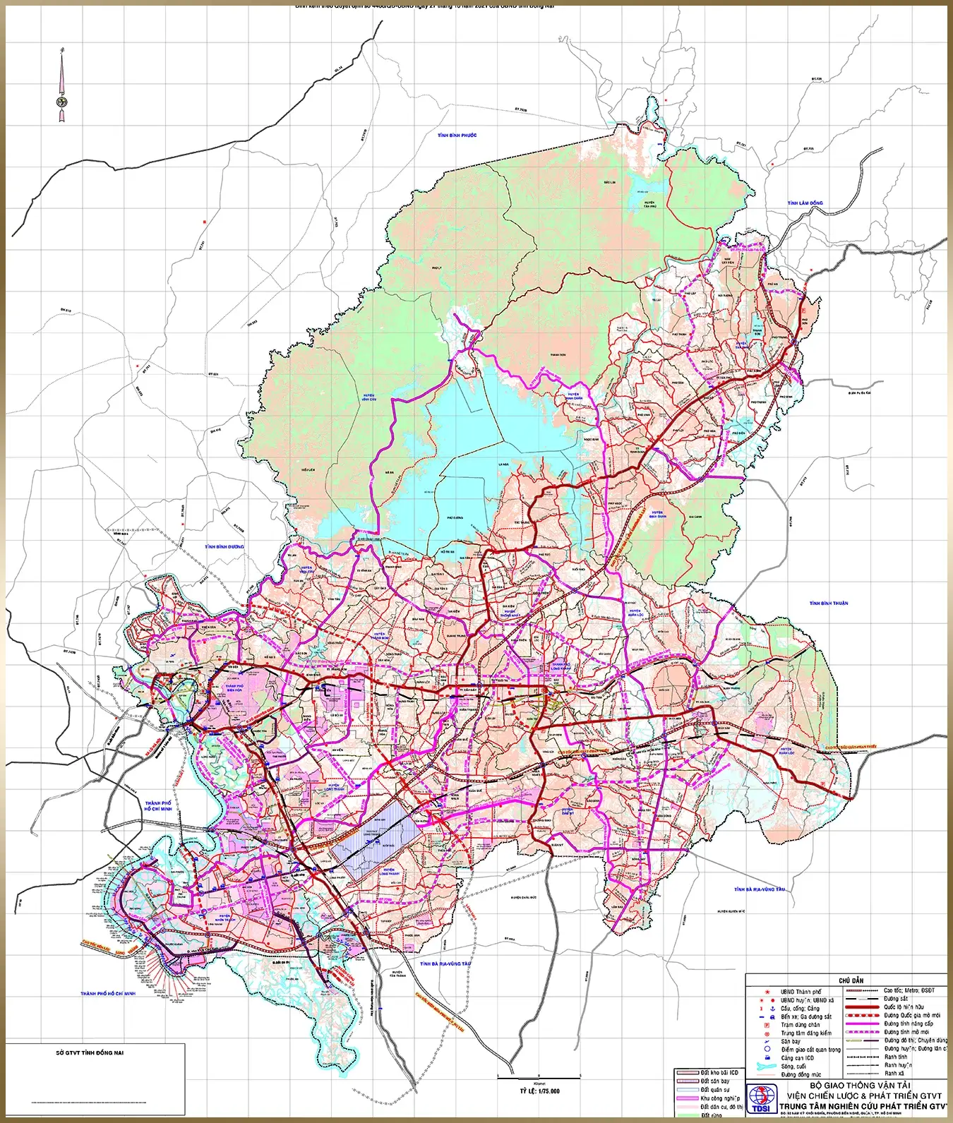Bộ sưu tập bản đồ quy hoạch giao thông tỉnh đồng nai đầy đủ nhất