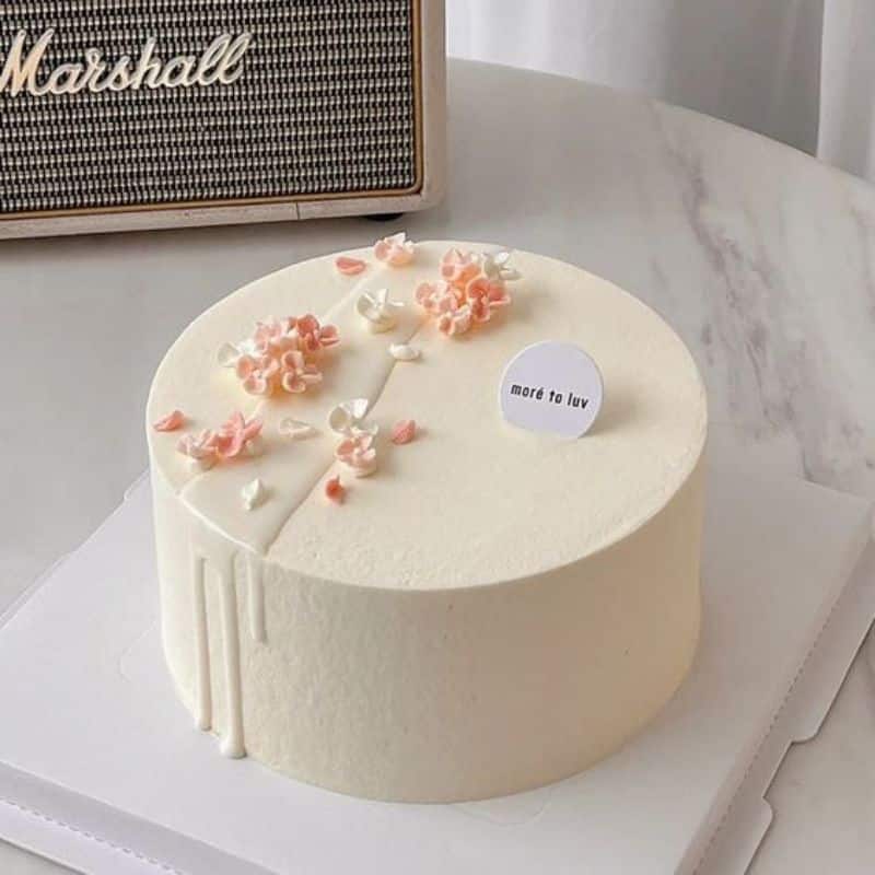 Mẫu bánh sinh nhật trang trí đơn giản  Tiệm bánh MiaCake Đà Nẵng