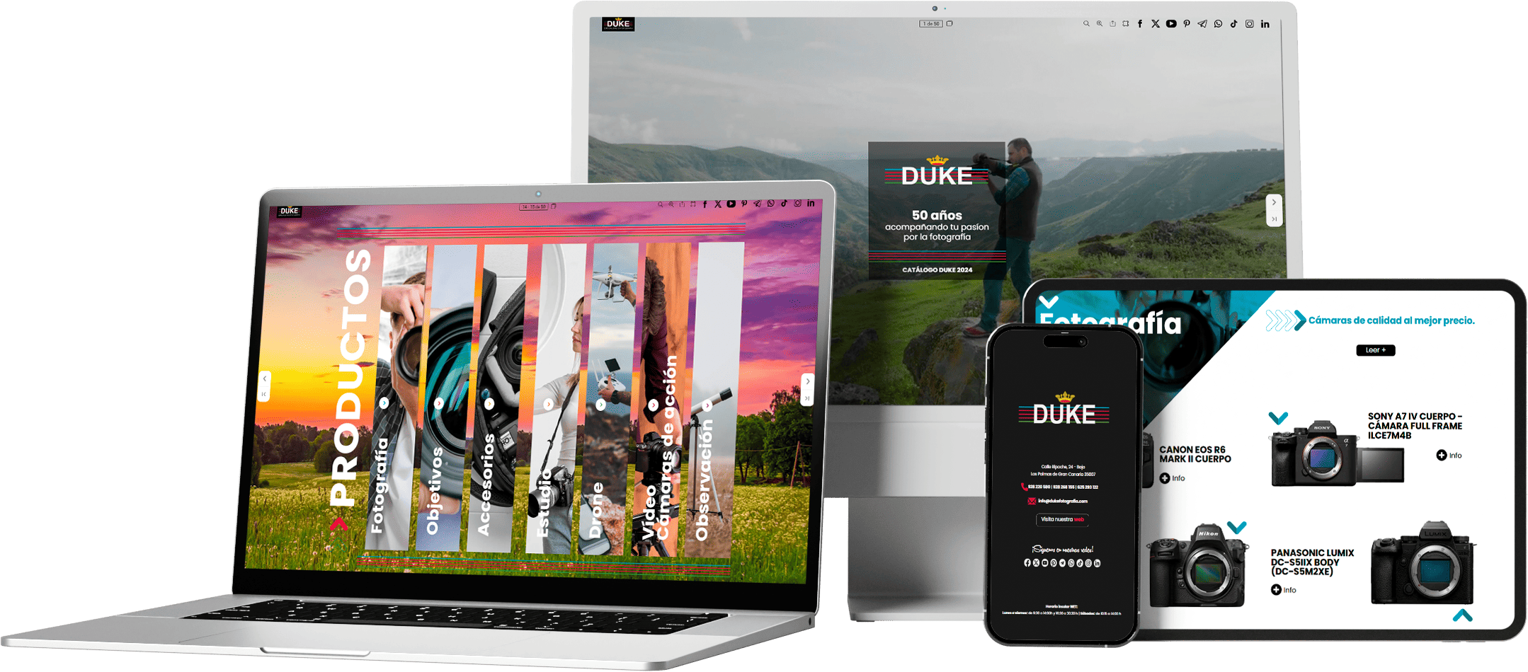 DUKE 50 ANIVERSARIO CATALOGO