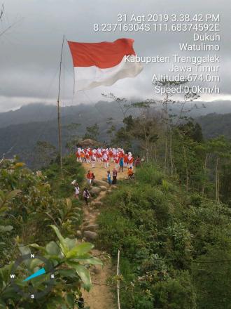 Senja dibawah naungan Merah Putih