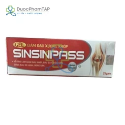 Gel giảm đau xương khớp Sinsinpass