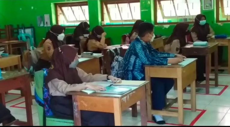 PTM di SMPN Banjarbaru