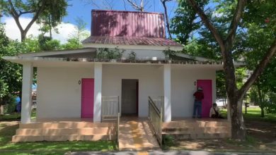 Toilet Umum di Taman kamboja Banjarmasin, Terbengkalai