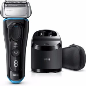 Braun Series 8 8365cc Volgende Generatie Elektrisch Scheerapparaat, Clean&Charge-station, Zwart