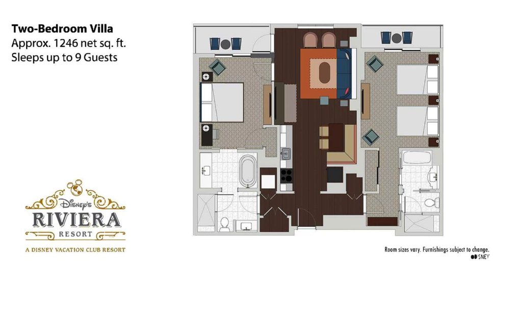 Disney's Riviera Resort Villa Floor Plans DVCinfo Community