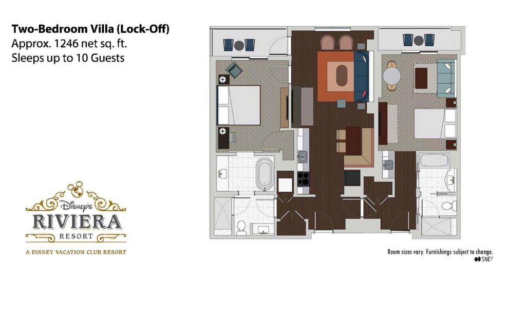 Disney's Riviera Resort Villa Floor Plans DVCinfo Community