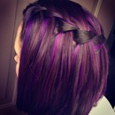 Purple highlights