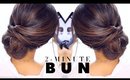 2-Minute Elegant BUN Hairstyle  ★ EASY Updo Hairstyles