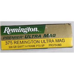 Lot Of Remington .375 Rem Ultra Mag Ammo