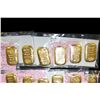 Image 2 : BULLION: (24) PAMP Suisse 100 gram gold bars; .9999 fine gold; Serial Numbers: 100221 - 100223, 1002