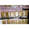 Image 4 : BULLION: (24) PAMP Suisse 100 gram gold bars; .9999 fine gold; Serial Numbers: 100221 - 100223, 1002