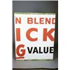 Image 3 : Vickers Gasoline Large 5-Piece Tin Sign