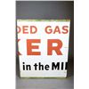 Image 4 : Vickers Gasoline Large 5-Piece Tin Sign