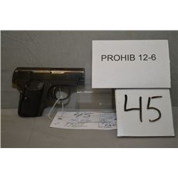 FN- Browning Model 1906 6.35 MM cal 6 Shot Semi Auto Pistol w/ 54 mm bbl [ blue finish strarting to 