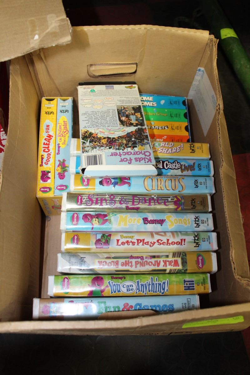 Barney VHS Lot 20 Rare