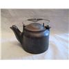 Image 1 : Vintage Cast Iron Wagner Ware Sidney 0 Tea Pot