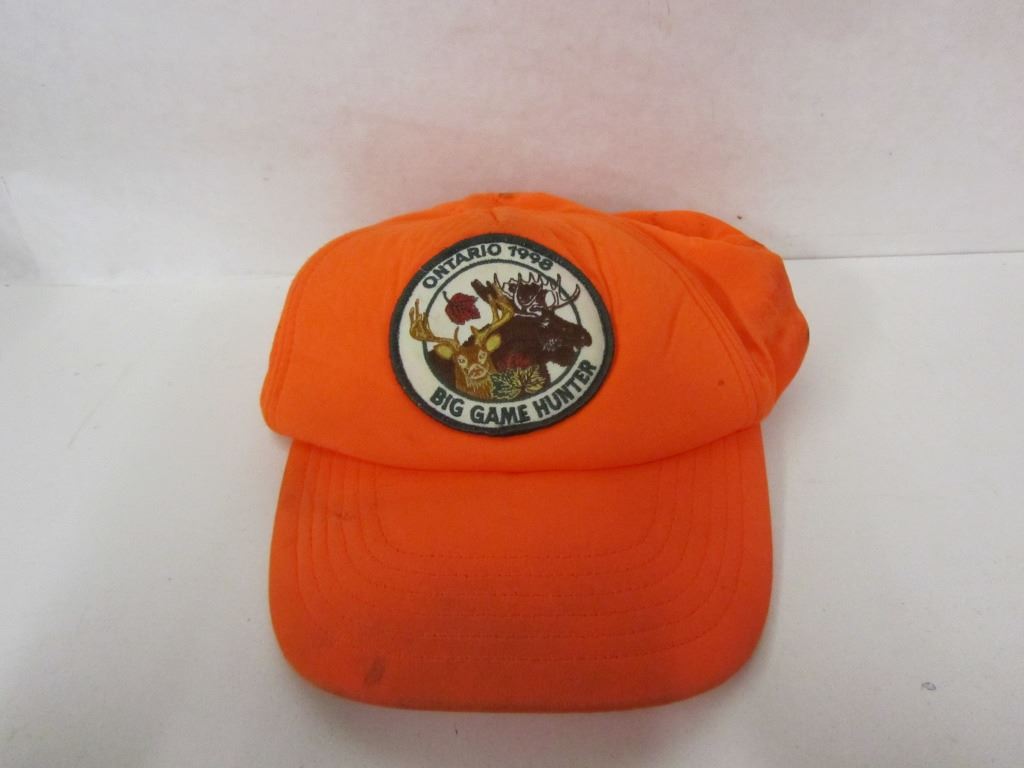 LOT OF BLAZE ORANGE HATS AND TOOKS - Landsborough Auctions