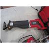 Image 4 : Craftsman 4 pc cordlerss circular saw, drill, flashlight, Sawzall c/w 2 - 20v Lithium batteries, cha