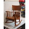 Image 1 : Antique Wooden Rocking Chair