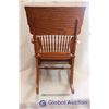 Image 6 : Antique Wooden Rocking Chair