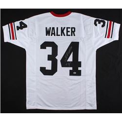 Herschel Walker Signed Georgia Bulldogs Jersey Inscribed  82 Heisman  (Beckett COA)