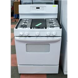 GE WHITE GAS CONVECTION STOVE WITH SELF CLEAN,