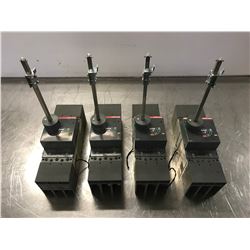 (4) ABB SACE TMAX T4L250 250 AMP CIRCUIT BREAKER