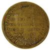 Image 2 : 1834 Andrew Jackson Hard Times Token in Brass. 