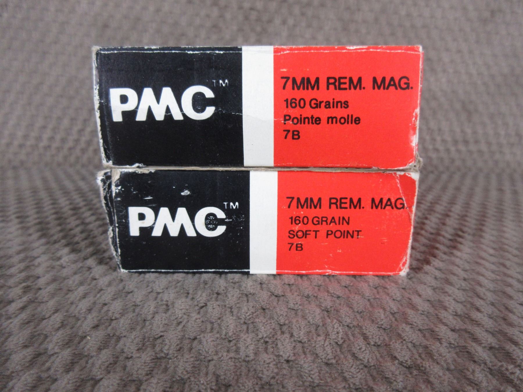 7MM Rem Mag 2 Boxes of 20 PMC 160 GR Soft Point