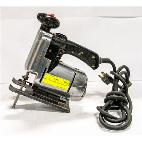 CRAFTSMAN ELECTRIC SCROLL SAW