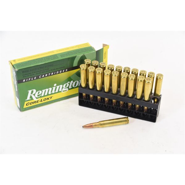 20 Rounds 30-06 150gr Remington Core-Lokt 