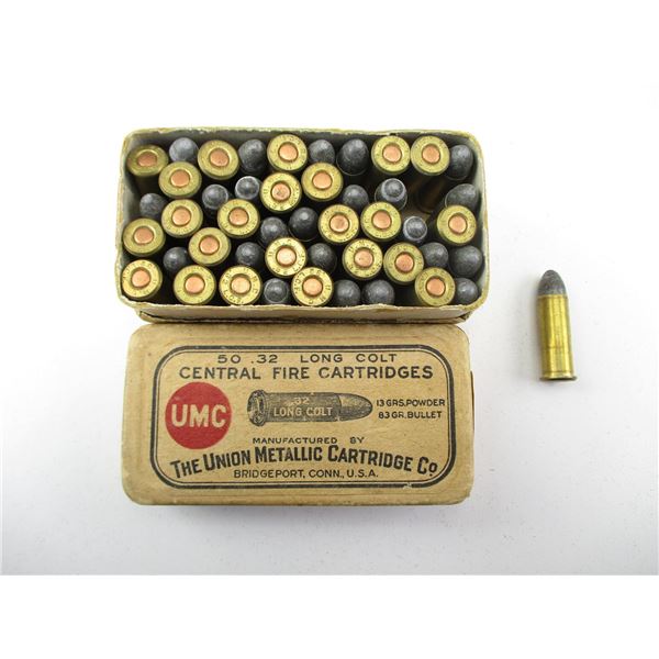 COLLECTIBLE UMC .32 LONG COLT AMMO