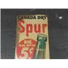 Image 2 : Canada Dry 'Spur' Soda Embossed Metal Door Push 4"×12"