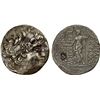 Image 1 : SELEUKID KINGDOM: Antiochos VIII Epiphanes (Grypos), 121-97 BC, AR tetradrachm (16.11g), Damaskos, S