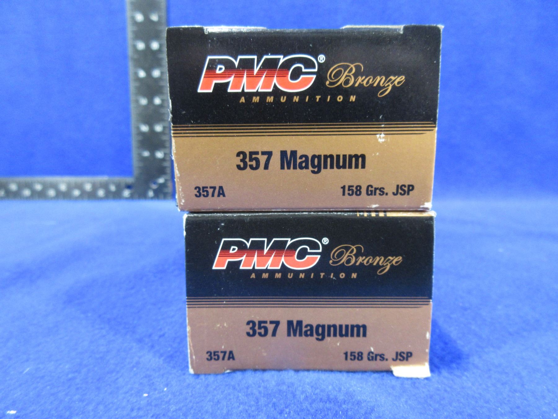 357 Magnum 158gr JSP PMC Bronze Pistol Cartridges