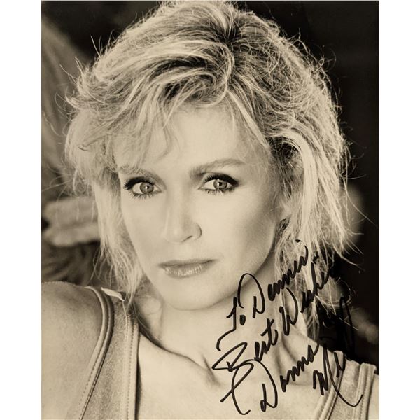 Donna Mills signed photo