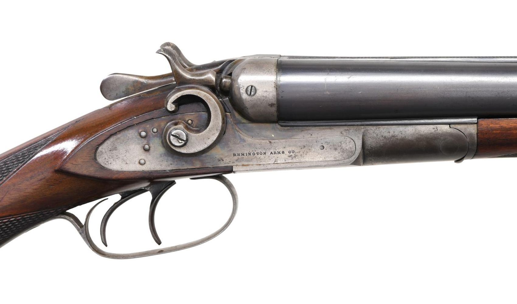 REMINGTON MODEL 1889 HAMMER SXS SHOTGUN. - Poulin Auctions