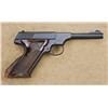 Image 2 : Colt Woodsman Model semi-auto pistol, .22 LR cal., 4-1/2” barrel, blue finish, checkered plastic mot