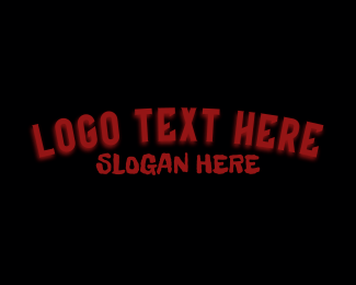 Freaky Horror Wordmark logo design