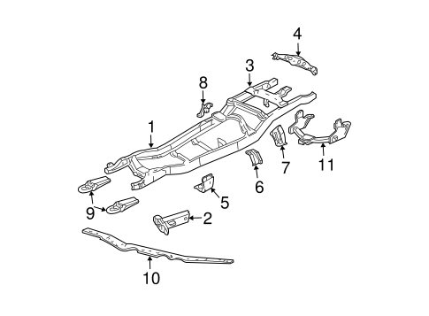 2004 Ford Explorer Diagram And Parts List