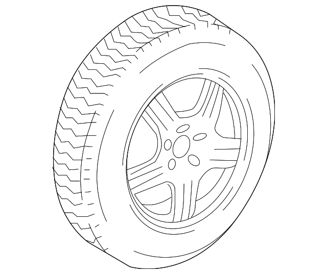 167-400-03-00 - Spare Wheel 2020-2024 Mercedes-Benz | Mercedes-Benz USA ...