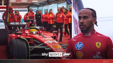 EXTENDED FOOTAGE! Behind the scenes of Hamilton's first Ferrari drive