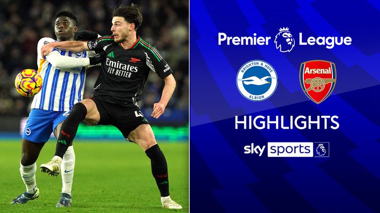 Brighton 1-1 Arsenal | Premier League highlights